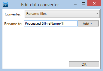 input conversion rename files