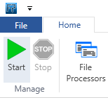 Start monitoring for files