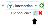 File Sequence filter editor